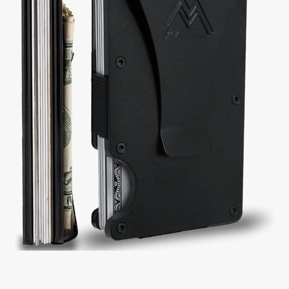 Murad Black Money Clip Wallet